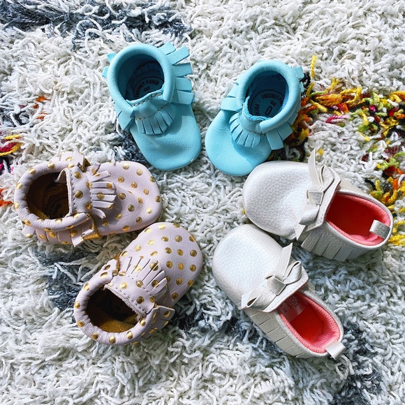 Freshly Picked Other - NWOT Baby Moccasin Bundle - Freshly Picked